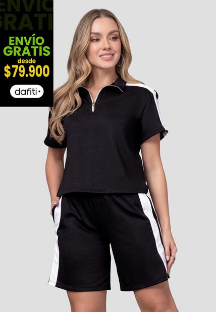 Conjunto Mujer Negro Atypical 110142