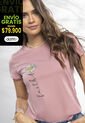Camiseta Mujer Rosa Atypical 3705 de Atypical