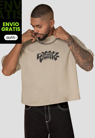 Camiseta Hombre Beige Atypical 104902 Atypical
