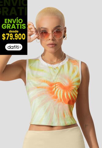 Camiseta Mujer Marfil Atypical 105875 Atypical