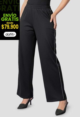 Pantalón Mujer Negro Atypical 112834 Atypical