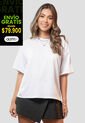 Camiseta Mujer Blanco Atypical 104940 de Atypical
