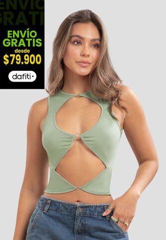 Blusa Mujer Verde Oliva Atypical 105694 Atypical