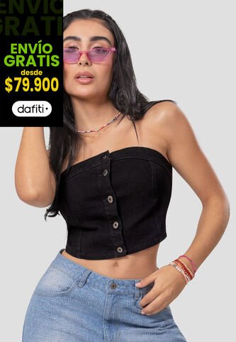 Blusa Mujer Negro Atypical 104896 Atypical