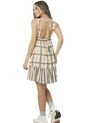 Vestido Corto Mujer Beige Atypical 694 de Atypical