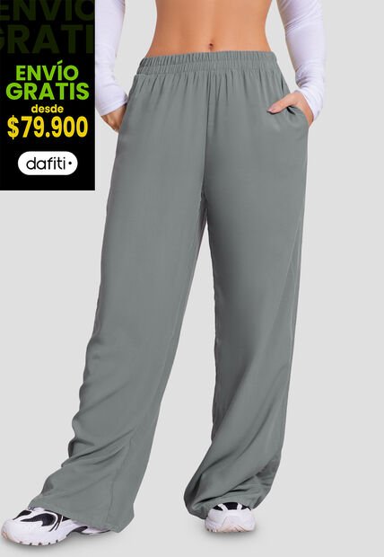 Pantalón Mujer Gris Medio        Atypical 106866