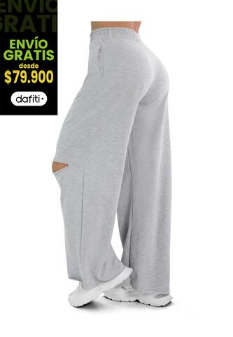 Jogger Mujer Gris Atypical 90651 Atypical