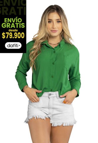 Camisa Mujer Verde Antioquia Atypical 89577 Atypical
