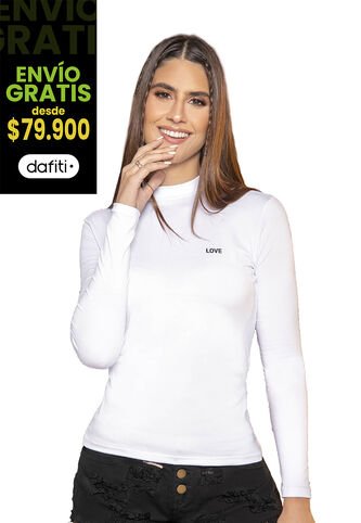 Camibuzo Mujer Blanco Atypical 33807 Atypical