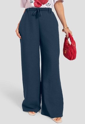 Pantalón Mujer Azul Profundo Atypical 112489