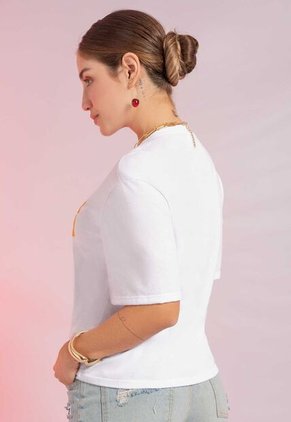 Camiseta Mujer Blanco Atypical 112485