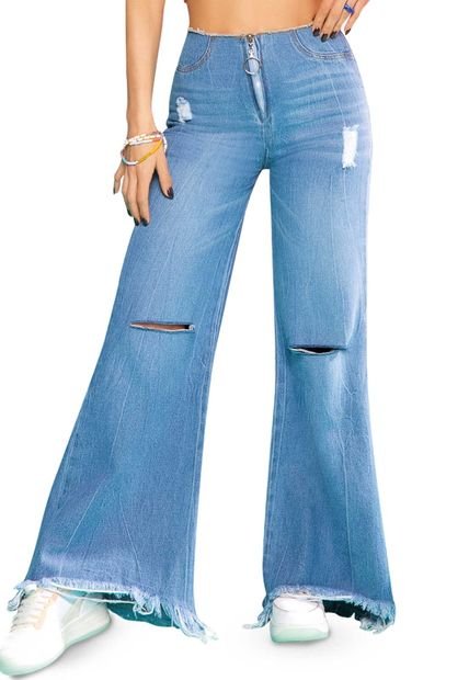 Jean Mujer Azul Atypical 91840