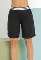 Bermuda Short Mujer Negro Atypical 101953 de Atypical
