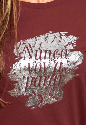 Camiseta Mujer Merlot Atypical 113734