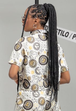 Camisa Mujer Estampado Atypical 106869