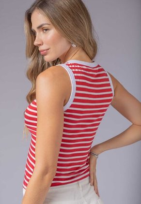 Camisilla Mujer Rojo Atypical 113991