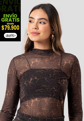 Camibuzo Mujer Estampado Atypical 114500 Atypical
