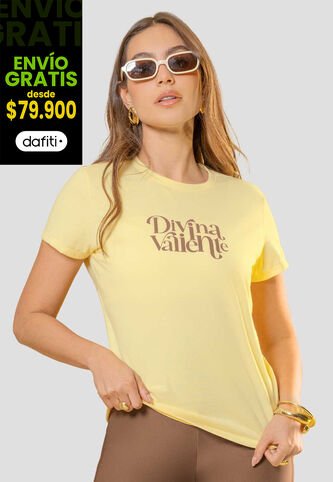 Camiseta Mujer Piña Colada Atypical 113736 Atypical