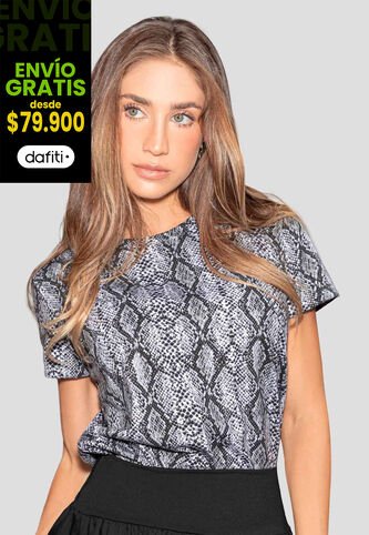 Camiseta Mujer Estampado Atypical 113975 Atypical