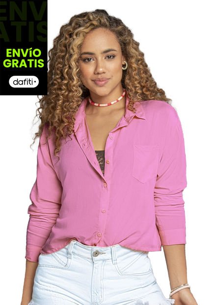 Camisa Mujer Rosado Atypical 89577