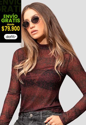 Camibuzo Mujer Estampado Atypical 113982 Atypical