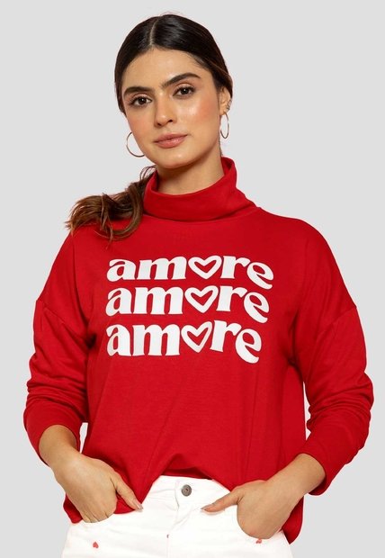 Buzo Mujer Rojo Atypical 113618