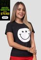 Camiseta Mujer Negro Atypical 113820 de Atypical