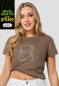 Camiseta Mujer Chocolate Atypical 113635 de Atypical