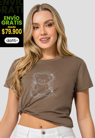 Camiseta Mujer Chocolate Atypical 113635 Atypical