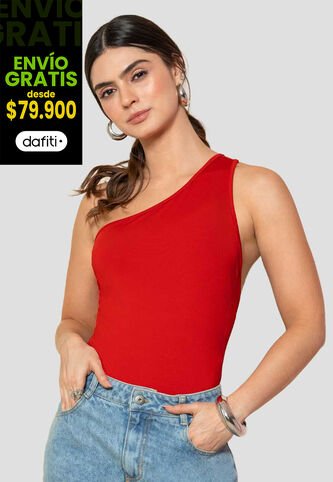 Body Mujer Rojo Atypical 110153 Atypical