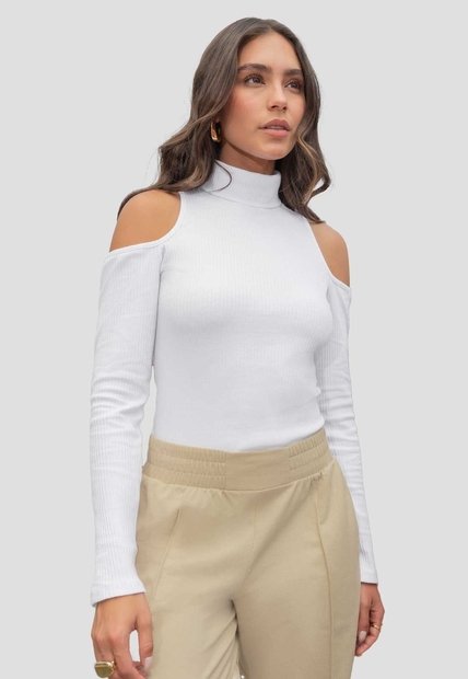 Camibuzo Mujer Blanco Atypical 112085