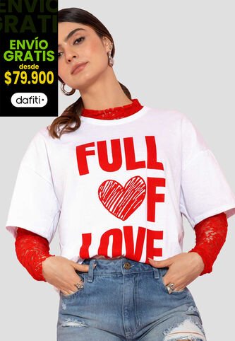Camiseta Mujer Blanco Atypical 113617 Atypical