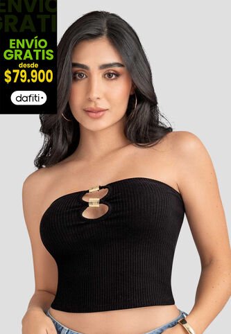 Blusa Mujer Negro Atypical 110161 Atypical