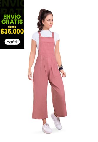 Overall Largo Juvenil Femenino Palo De Rosa Oscuro Atypical Atypical