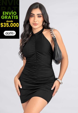 Vestido Mujer Negro Atypical 106062 Atypical