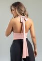 Crop Top Mujer Rosa Atypical 104228 de Atypical