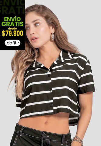 Camisa Mujer Estampado Atypical 112492 Atypical