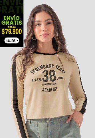 Camibuzo Mujer Latte Atypical 111186 Atypical