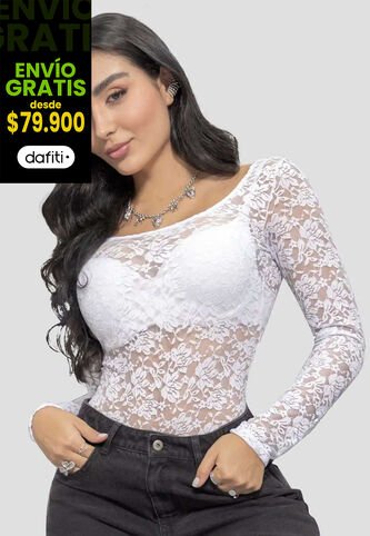 Body Mujer Blanco Atypical 110789 Atypical
