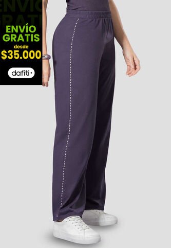 Pantalón Mujer Vino Atypical 112834 Atypical