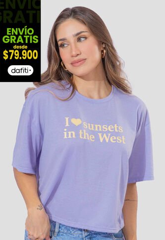 Camiseta Mujer Hortensia Atypical 111797 Atypical