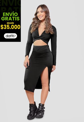 Conjunto Mujer Negro Atypical 105451 Atypical