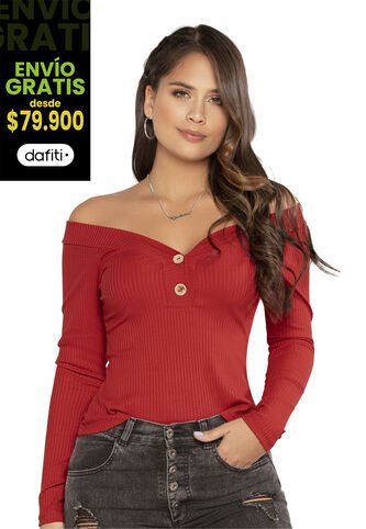 Blusa Juvenil Rojo Atypical 79000 Atypical