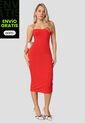 Vestido Mujer Rojo Atypical 5519 de Atypical