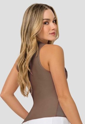 Blusa Mujer Chocolate Atypical 113973