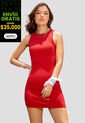 Vestido Corto Mujer Rojo Atypical 103555 de Atypical