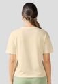 Camiseta Mujer Crema Atypical 114039 de Atypical