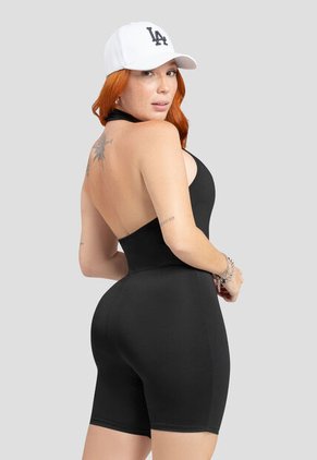 Enterizo Corto Mujer Negro Atypical 106860