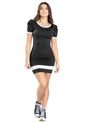 Vestido Corto Mujer Negro Atypical 3444 de Atypical