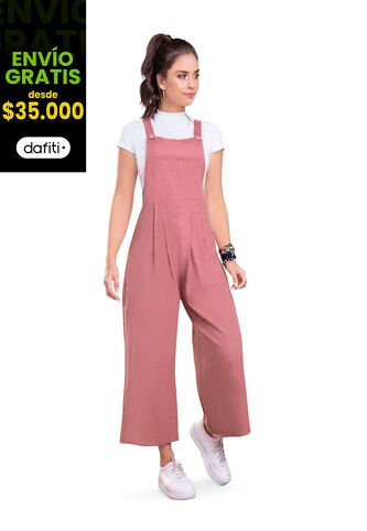 Overall Largo Juvenil Femenino Palo De Rosa Oscuro Atypical Atypical